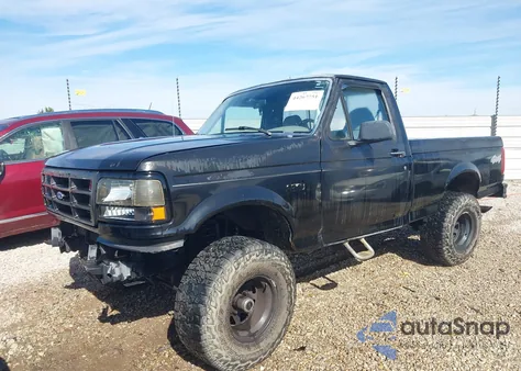 1995 Ford F150 из США, поврежденный, VIN 2FTEF14N5SCA72257